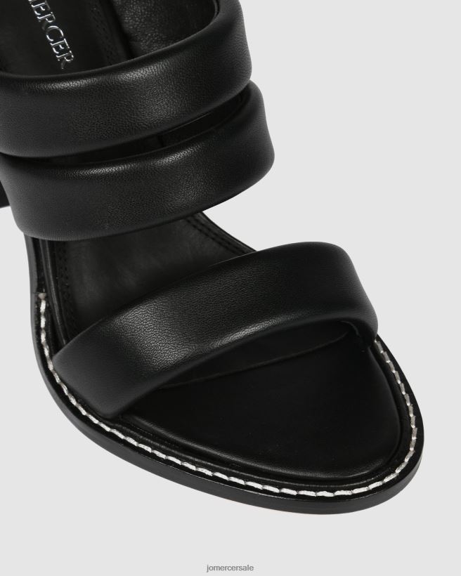 esso Jo Mercer premio sandali con tacco alto pelle nera 2LP82J88 calzature