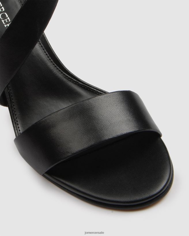 esso Jo Mercer sandali becket con tacco alto pelle nera 2LP82J99 calzature