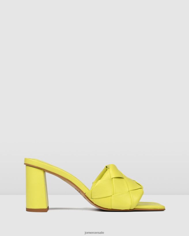 esso Jo Mercer sandali con tacco alto Kiva pelle giallo agrumi 2LP82J134 calzature