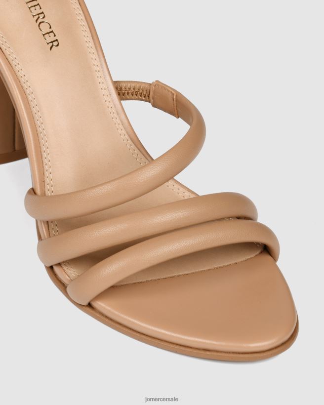 esso Jo Mercer sandali con tacco alto Pippin pelle beige 2LP82J98 calzature