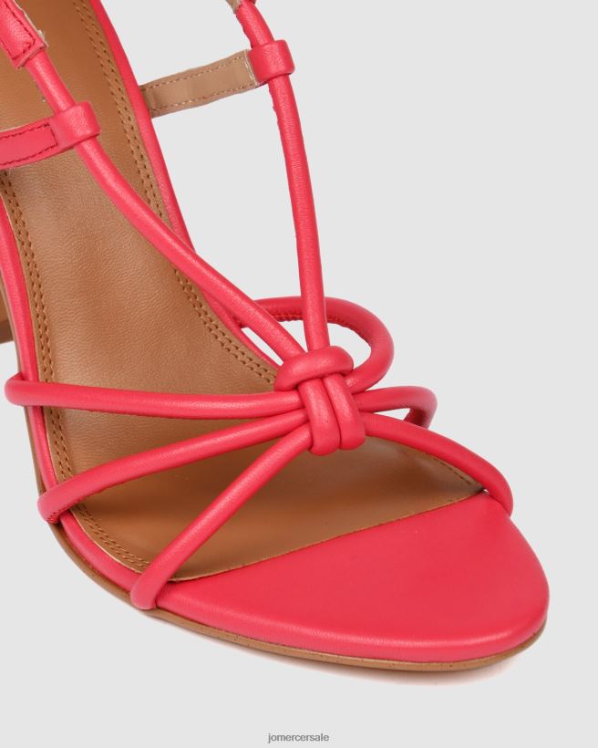 esso Jo Mercer sandali con tacco alto Raya pelle rosa caldo 2LP82J131 calzature