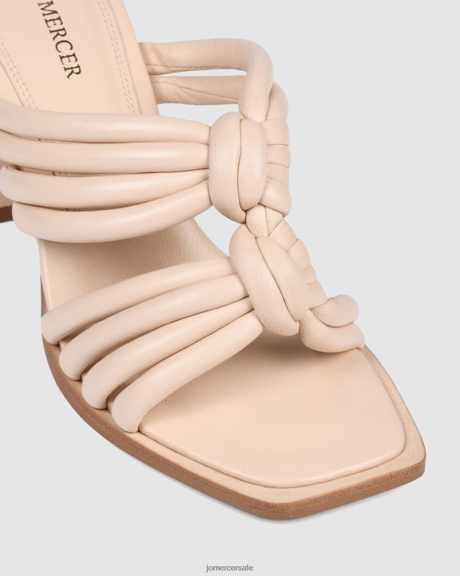 esso Jo Mercer sandali con tacco alto cadena pelle rosa cipria 2LP82J119 calzature