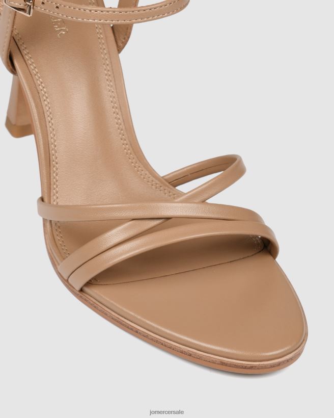 esso Jo Mercer sandali con tacco alto selene pelle beige 2LP82J137 calzature