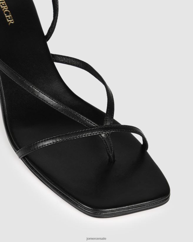 esso Jo Mercer sandali con tacco medio valentina pelle nera 2LP82J68 calzature