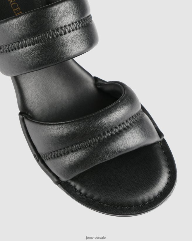 esso Jo Mercer sandali quincy con tacco medio pelle nera 2LP82J59 calzature