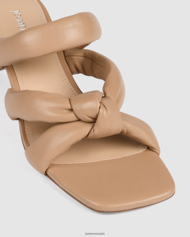esso Jo Mercer sandali vivian con tacco medio pelle beige 2LP82J65 calzature