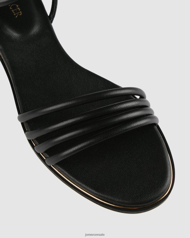 esso Jo Mercer sandali bassi quiera pelle nera 2LP82J274 calzature