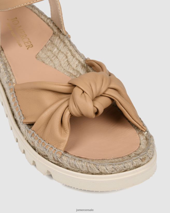 esso Jo Mercer sandali espadrillas piatti ivana pelle beige 2LP82J289 calzature